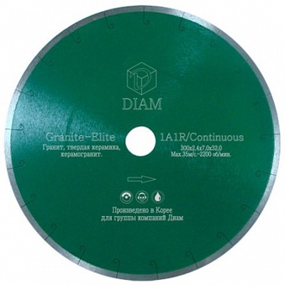 Алмазный диск GRANITE-ELITE Diam