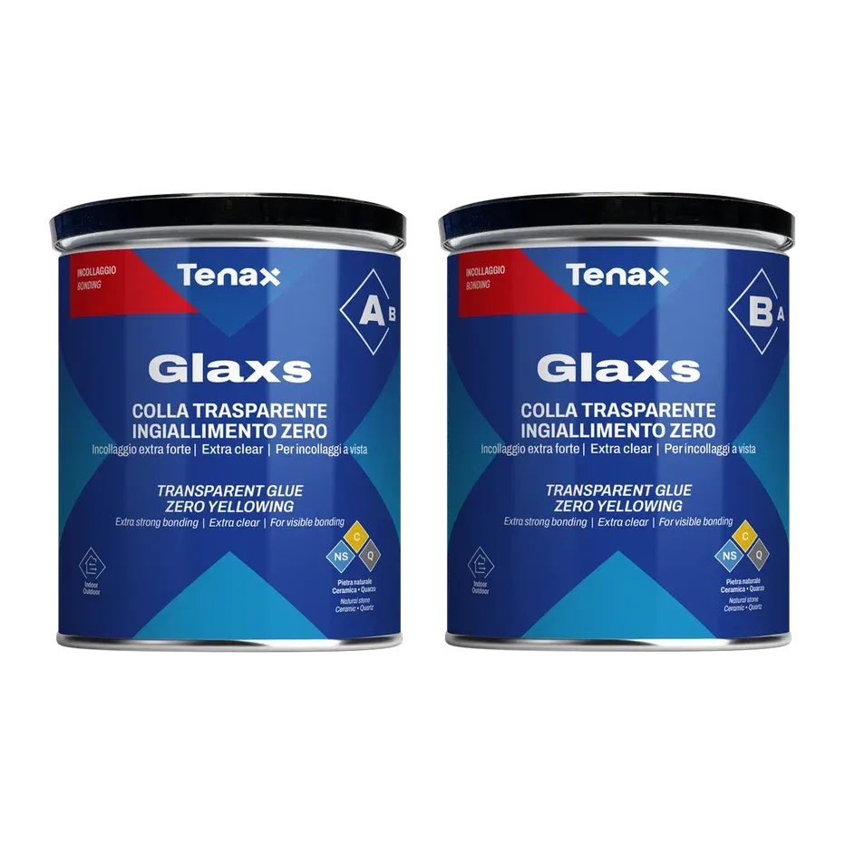 Эпоксидный клей TENAX GLAXS A+B (прозрачный, жидкий) 1+0.75 Л