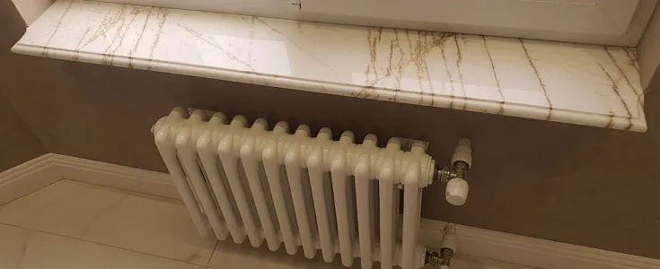Мрамор Bianco Fossil