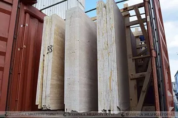 Новое поступление травертина и мрамора из Турции