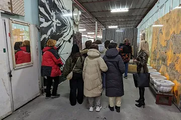 Экскурсия для учеников из МБОУ СОШ №98 в компании Хозяйка Медной Горы