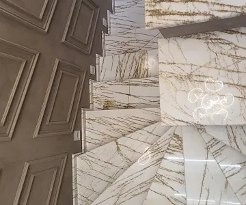 Мрамор Bianco Fossil