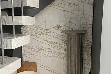 Мрамор Bianco Fossil