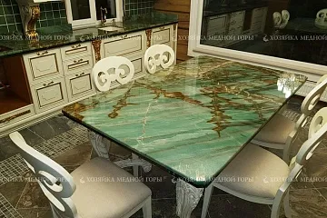 Кварцит Tazmania Green