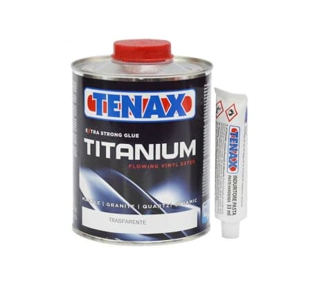 Клей полиэфирный TENAX Titanium Liquido (прозрачный, жидкий) 1 Л