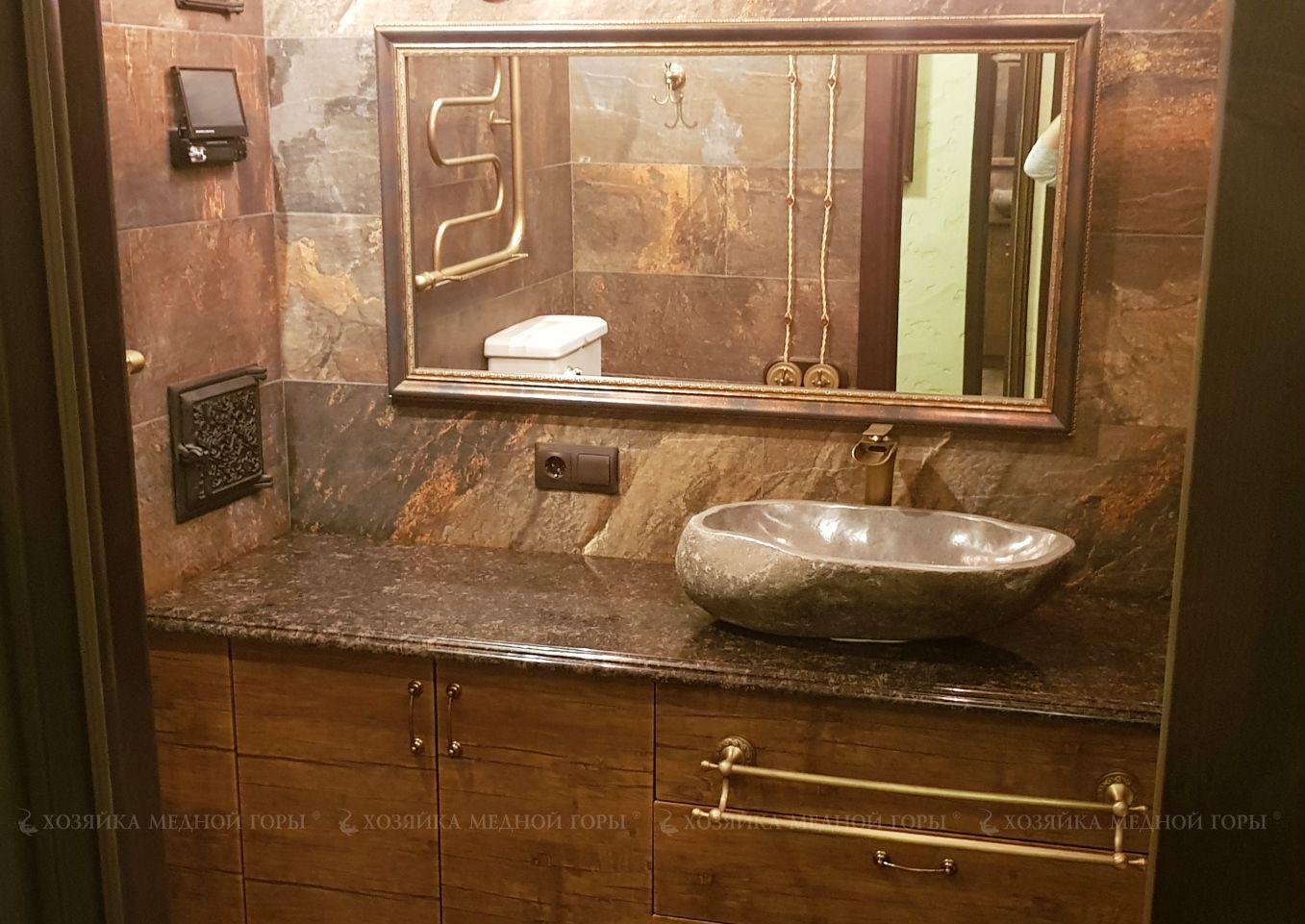 Столешницы для ванных комнат из натурального камня