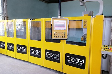 Установили на производстве 5-осный станок для обработки камня с ЧПУ | GMM