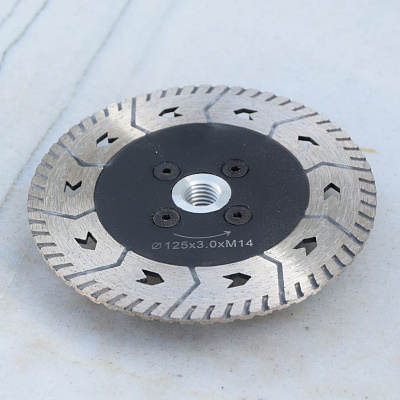 Диск алмазный отрезной CMT T-Disk Турбо гранит, wet / dry
