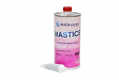 Клей-мастика BELLINZONI MASTIC 2000 TRASPARENTE LIQUIDO (медовый, жидкий) 0,75 Л