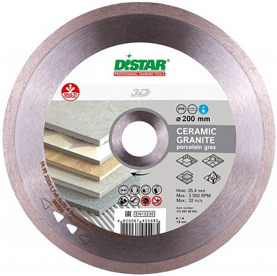 Алмазный диск Distar 1A1R Bestseller Ceramic Granite