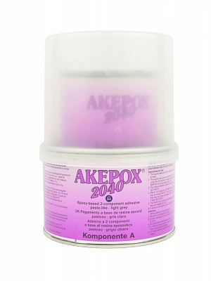 Клей эпоксидный AKEMI AKEPOX 2040 (серый густой) 0,5+0,25 Л