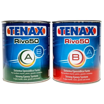 Клей эпоксидный TENAX RIVO 50 (бежевый, густой) 1+1 Л